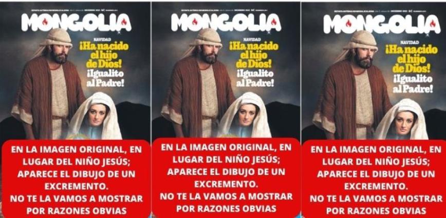 Exigimos que revista retire portada blasfema y pida perdón a los cristianos