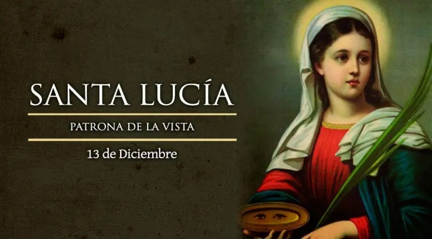 Santa Lucía, “una de las santas más queridas de la Iglesia”